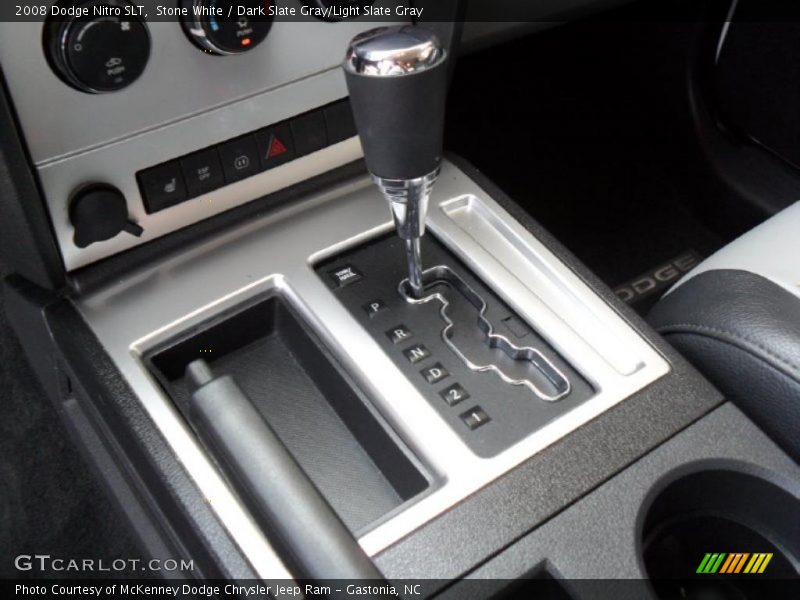 Stone White / Dark Slate Gray/Light Slate Gray 2008 Dodge Nitro SLT