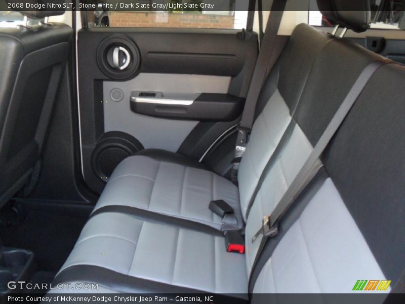 Stone White / Dark Slate Gray/Light Slate Gray 2008 Dodge Nitro SLT