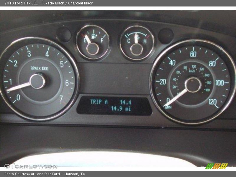 Tuxedo Black / Charcoal Black 2010 Ford Flex SEL