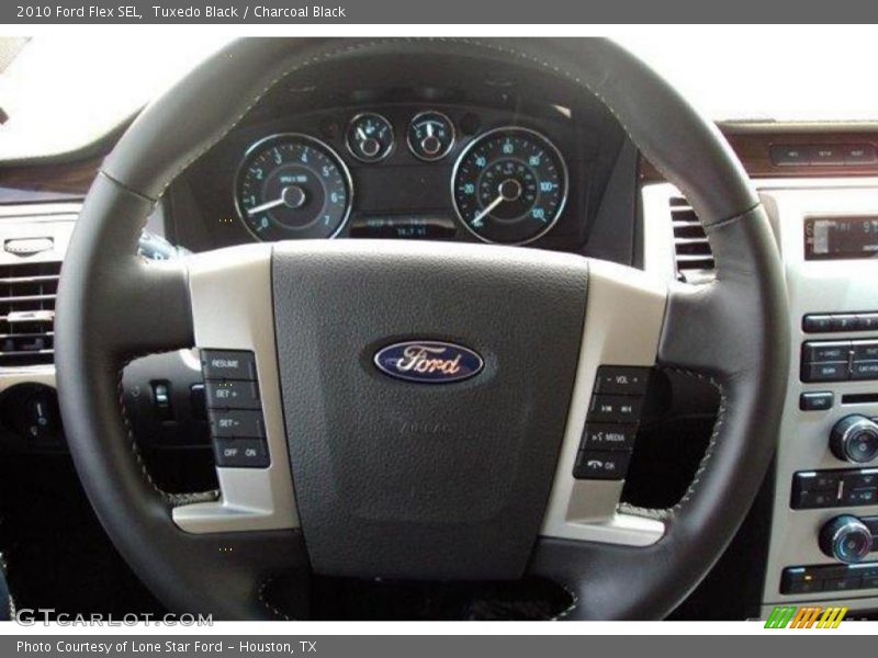Tuxedo Black / Charcoal Black 2010 Ford Flex SEL