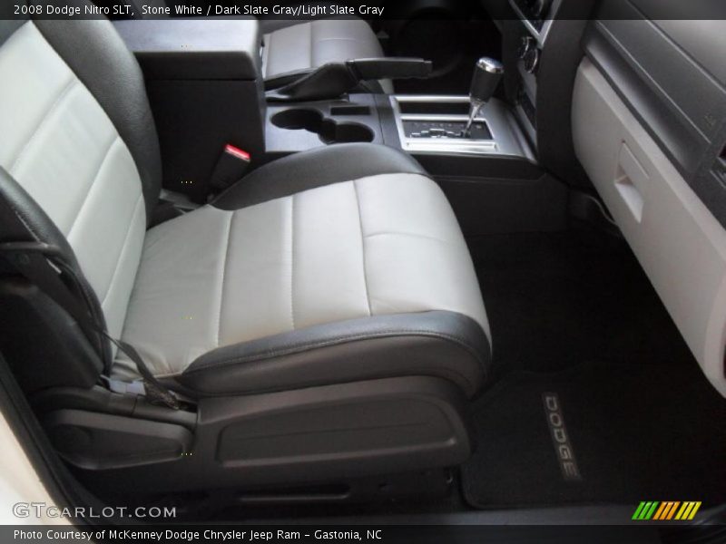 Stone White / Dark Slate Gray/Light Slate Gray 2008 Dodge Nitro SLT