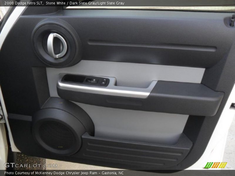 Stone White / Dark Slate Gray/Light Slate Gray 2008 Dodge Nitro SLT