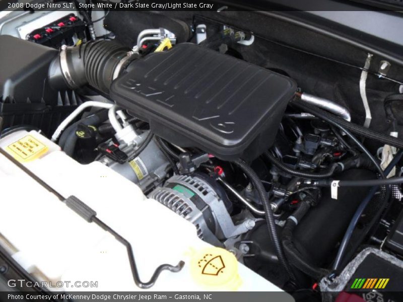 Stone White / Dark Slate Gray/Light Slate Gray 2008 Dodge Nitro SLT