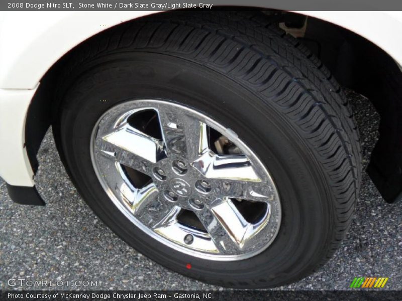 Stone White / Dark Slate Gray/Light Slate Gray 2008 Dodge Nitro SLT