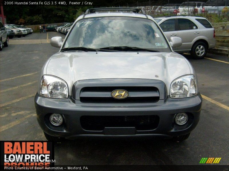 Pewter / Gray 2006 Hyundai Santa Fe GLS 3.5 4WD