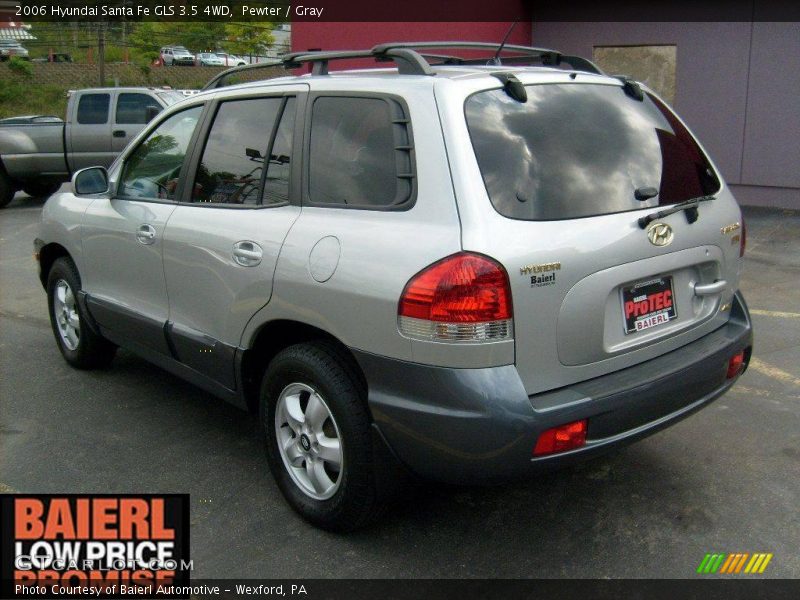 Pewter / Gray 2006 Hyundai Santa Fe GLS 3.5 4WD