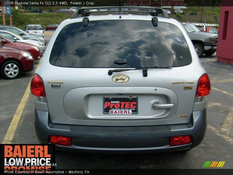 Pewter / Gray 2006 Hyundai Santa Fe GLS 3.5 4WD