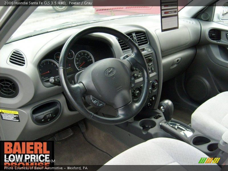 Pewter / Gray 2006 Hyundai Santa Fe GLS 3.5 4WD