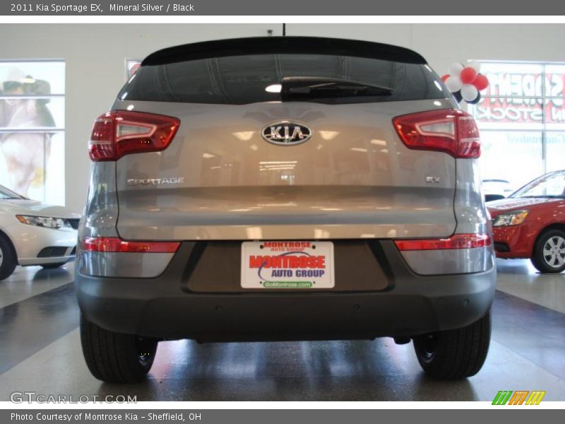 Mineral Silver / Black 2011 Kia Sportage EX
