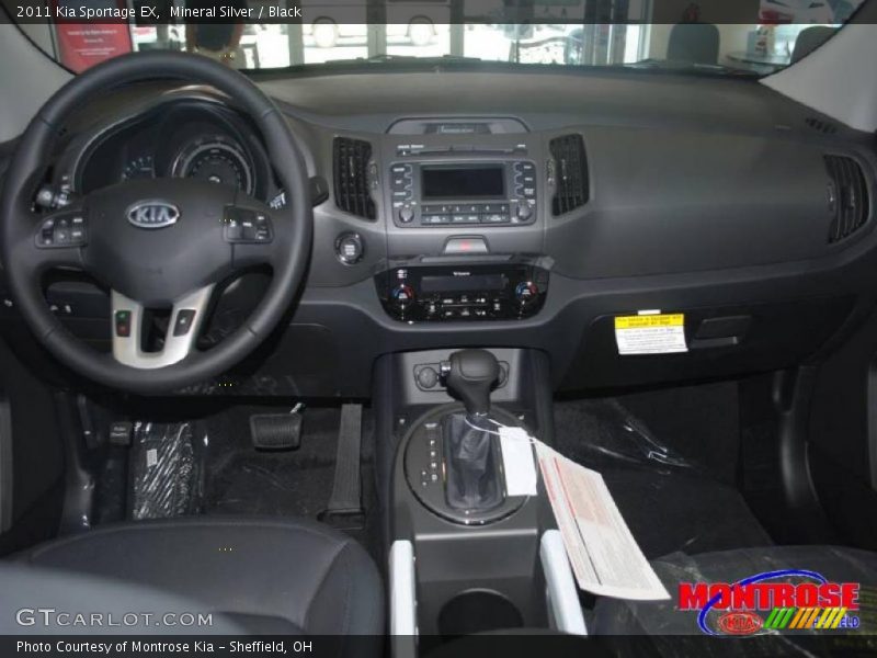 Mineral Silver / Black 2011 Kia Sportage EX