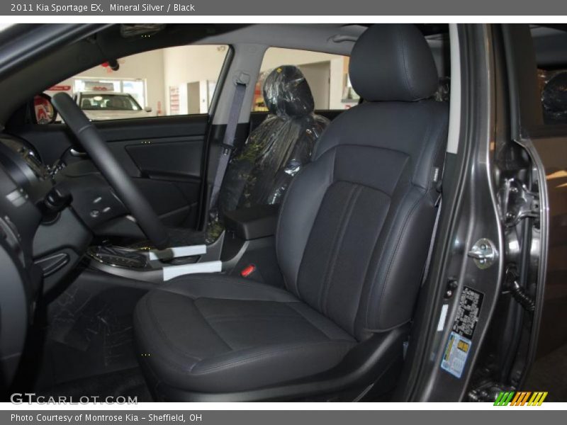 Mineral Silver / Black 2011 Kia Sportage EX