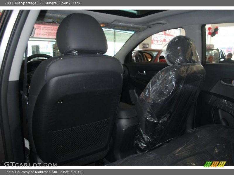 Mineral Silver / Black 2011 Kia Sportage EX