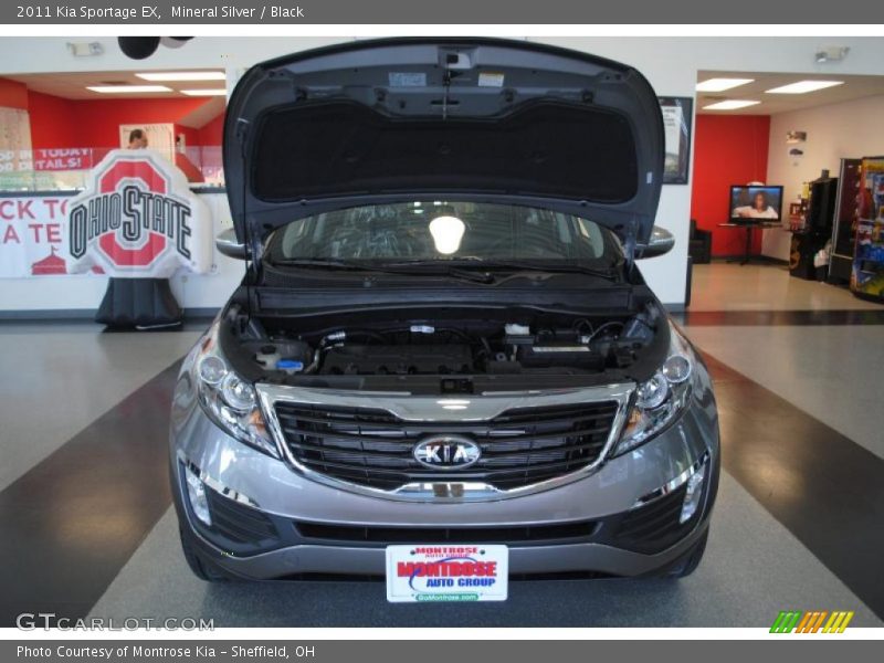 Mineral Silver / Black 2011 Kia Sportage EX