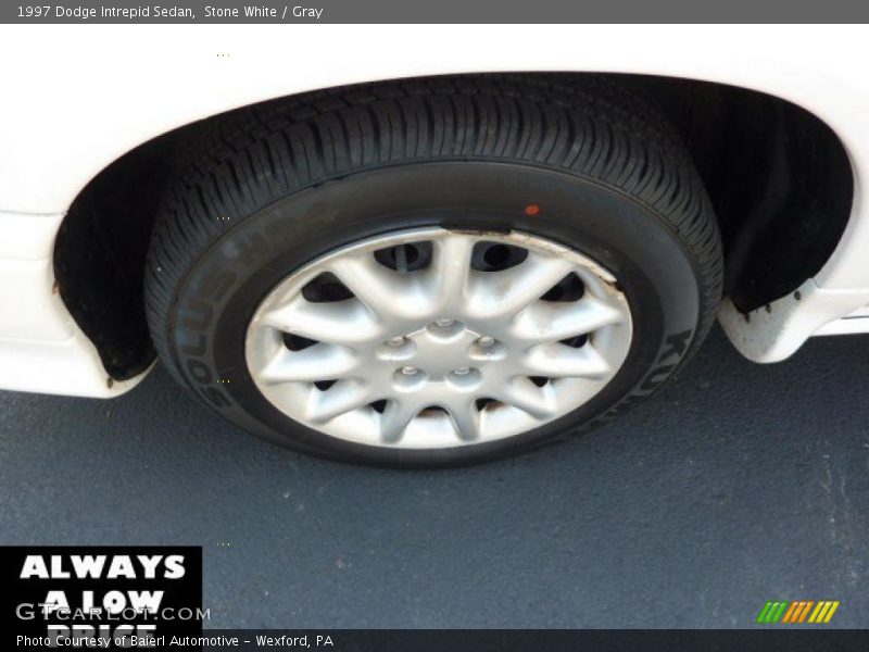 Stone White / Gray 1997 Dodge Intrepid Sedan