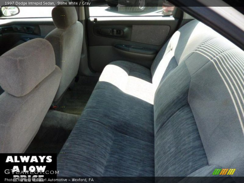Stone White / Gray 1997 Dodge Intrepid Sedan