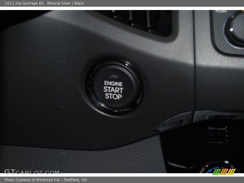 Mineral Silver / Black 2011 Kia Sportage EX