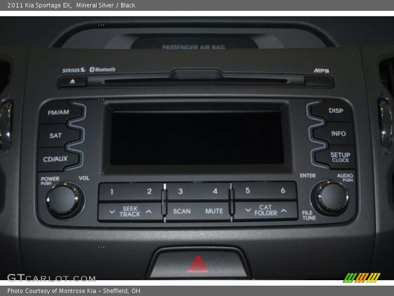 Mineral Silver / Black 2011 Kia Sportage EX