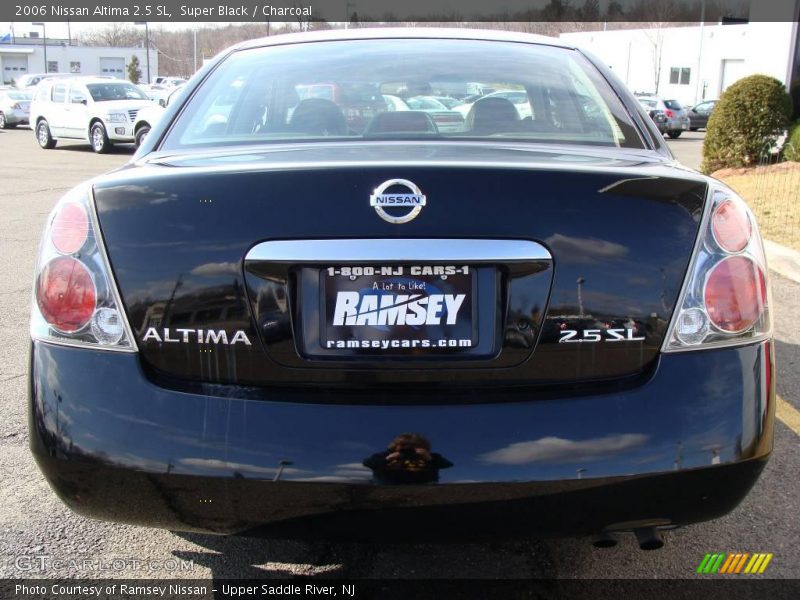 Super Black / Charcoal 2006 Nissan Altima 2.5 SL