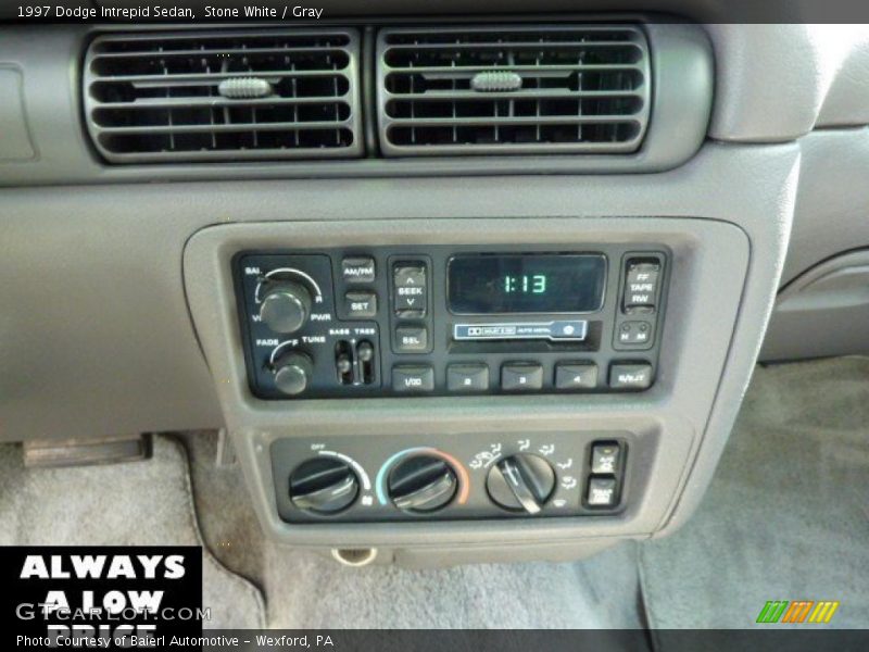 Stone White / Gray 1997 Dodge Intrepid Sedan
