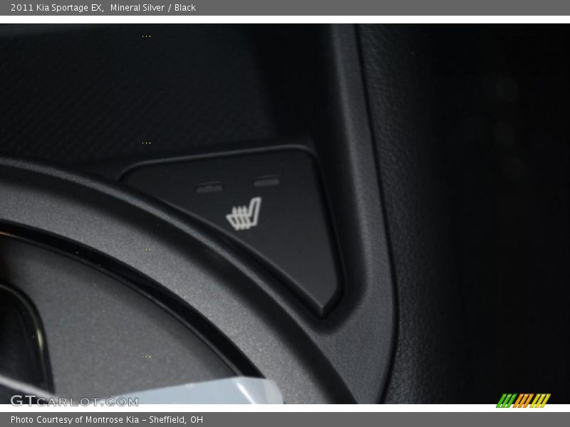Mineral Silver / Black 2011 Kia Sportage EX