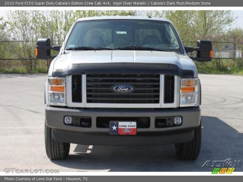 Ingot Silver Metallic / Cabela's Dark Rust/Medium Stone 2010 Ford F250 Super Duty Cabela's Edition Crew Cab 4x4