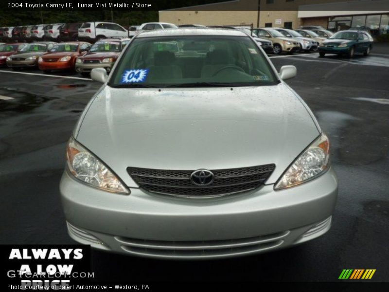 Lunar Mist Metallic / Stone 2004 Toyota Camry LE