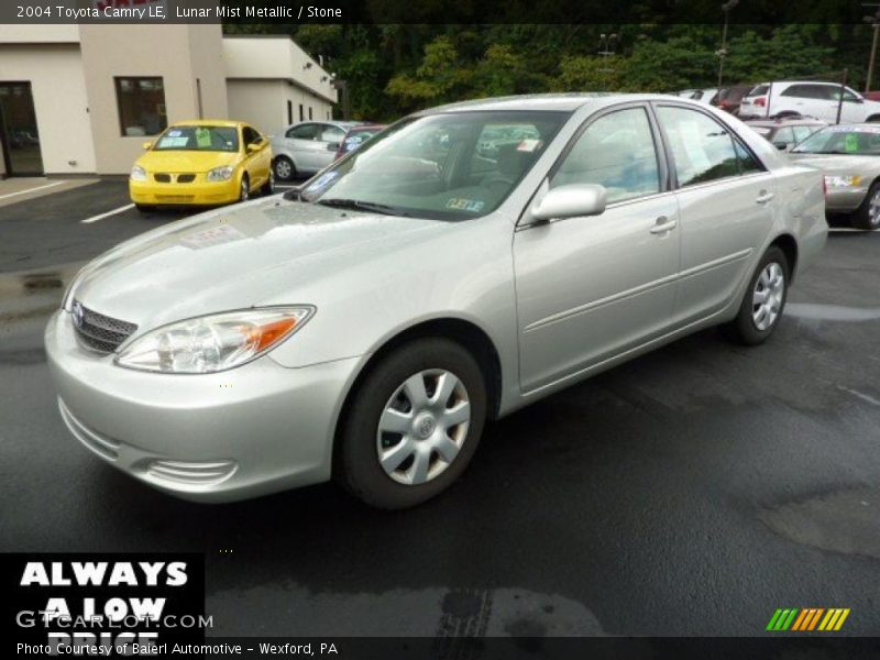 Lunar Mist Metallic / Stone 2004 Toyota Camry LE