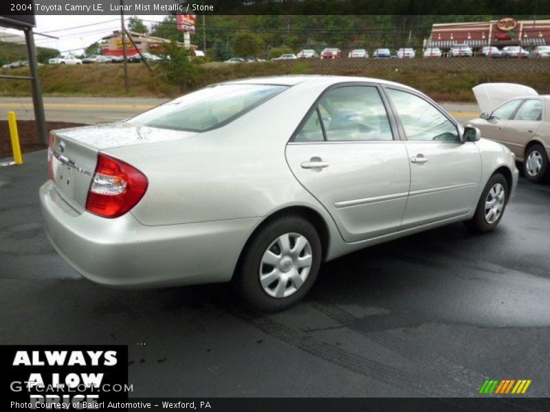 Lunar Mist Metallic / Stone 2004 Toyota Camry LE