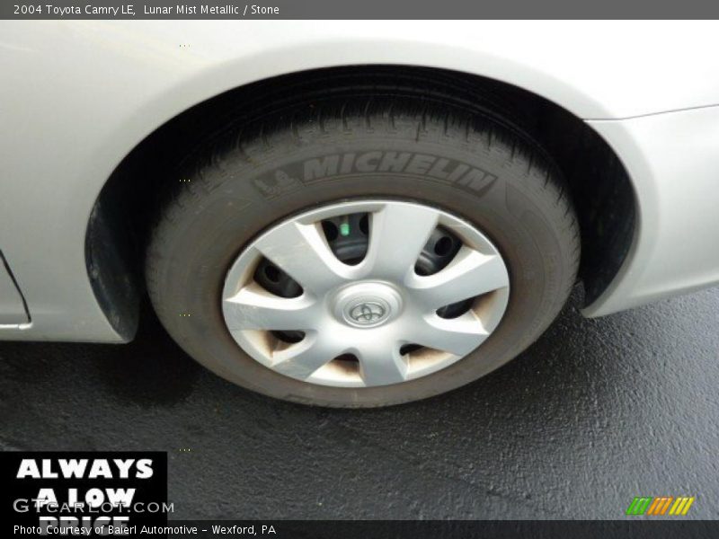 Lunar Mist Metallic / Stone 2004 Toyota Camry LE