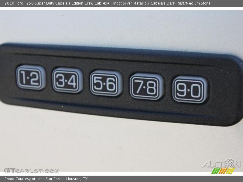 Ingot Silver Metallic / Cabela's Dark Rust/Medium Stone 2010 Ford F250 Super Duty Cabela's Edition Crew Cab 4x4