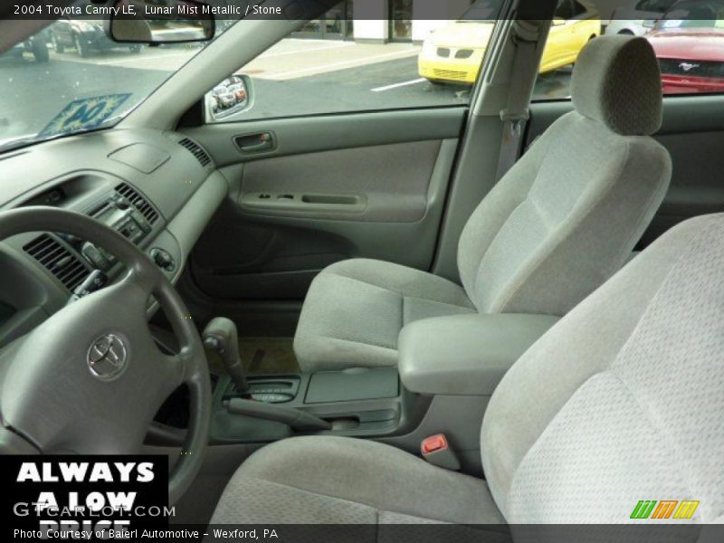 Lunar Mist Metallic / Stone 2004 Toyota Camry LE