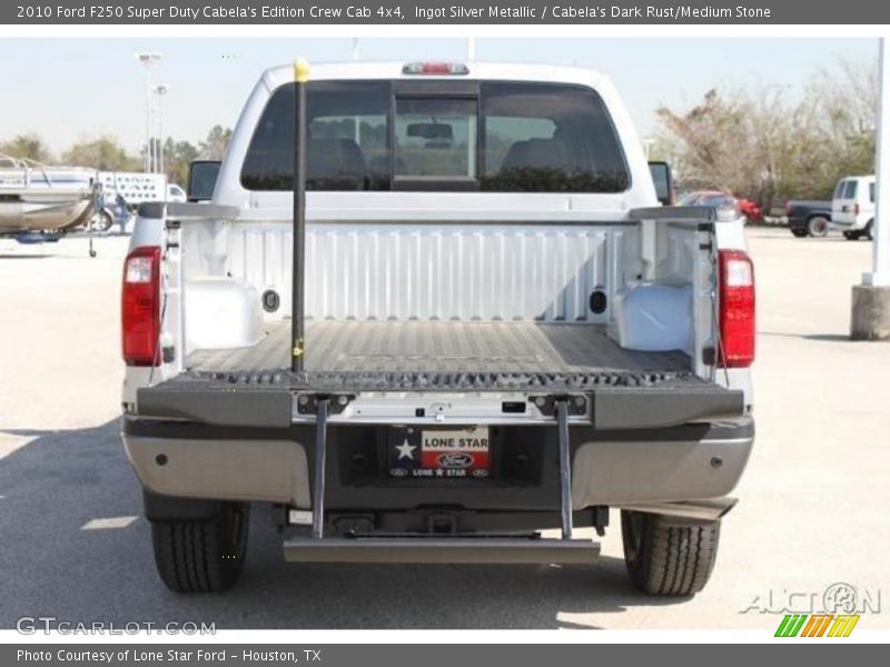Ingot Silver Metallic / Cabela's Dark Rust/Medium Stone 2010 Ford F250 Super Duty Cabela's Edition Crew Cab 4x4