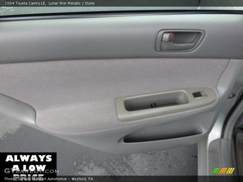 Lunar Mist Metallic / Stone 2004 Toyota Camry LE