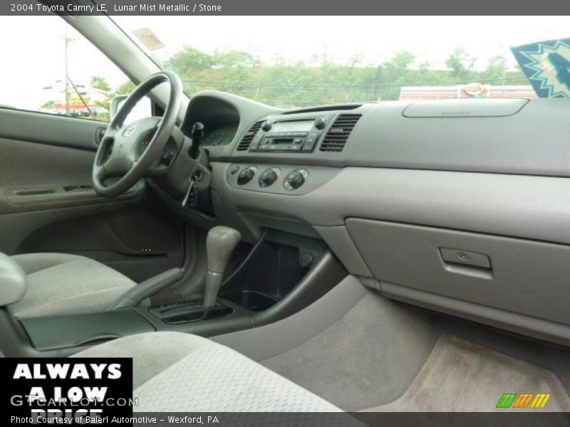 Lunar Mist Metallic / Stone 2004 Toyota Camry LE