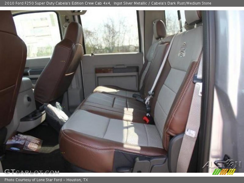 Ingot Silver Metallic / Cabela's Dark Rust/Medium Stone 2010 Ford F250 Super Duty Cabela's Edition Crew Cab 4x4