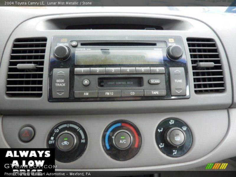 Lunar Mist Metallic / Stone 2004 Toyota Camry LE