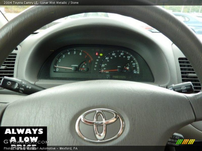 Lunar Mist Metallic / Stone 2004 Toyota Camry LE