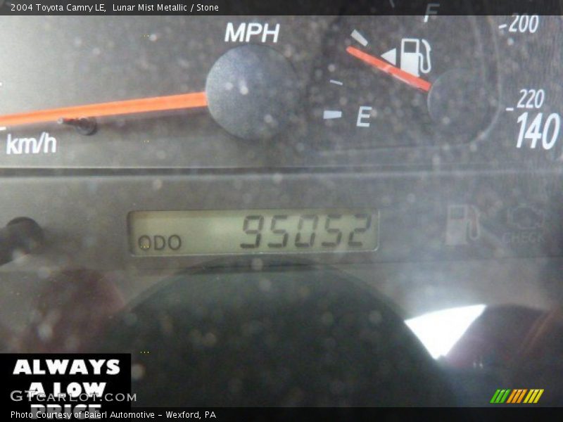 Lunar Mist Metallic / Stone 2004 Toyota Camry LE