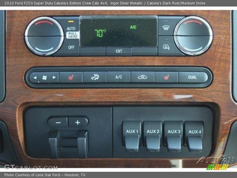 Ingot Silver Metallic / Cabela's Dark Rust/Medium Stone 2010 Ford F250 Super Duty Cabela's Edition Crew Cab 4x4