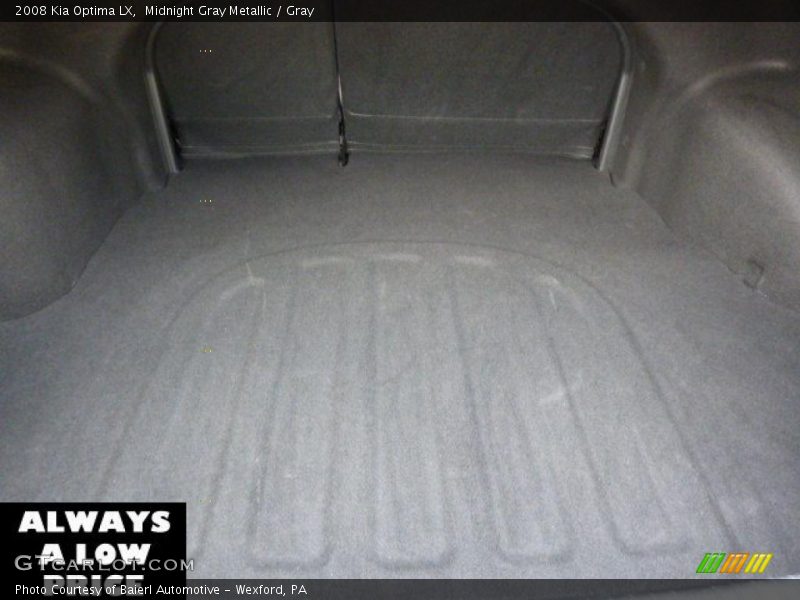 Midnight Gray Metallic / Gray 2008 Kia Optima LX