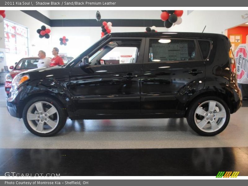Shadow Black / Sand/Black Premium Leather 2011 Kia Soul !