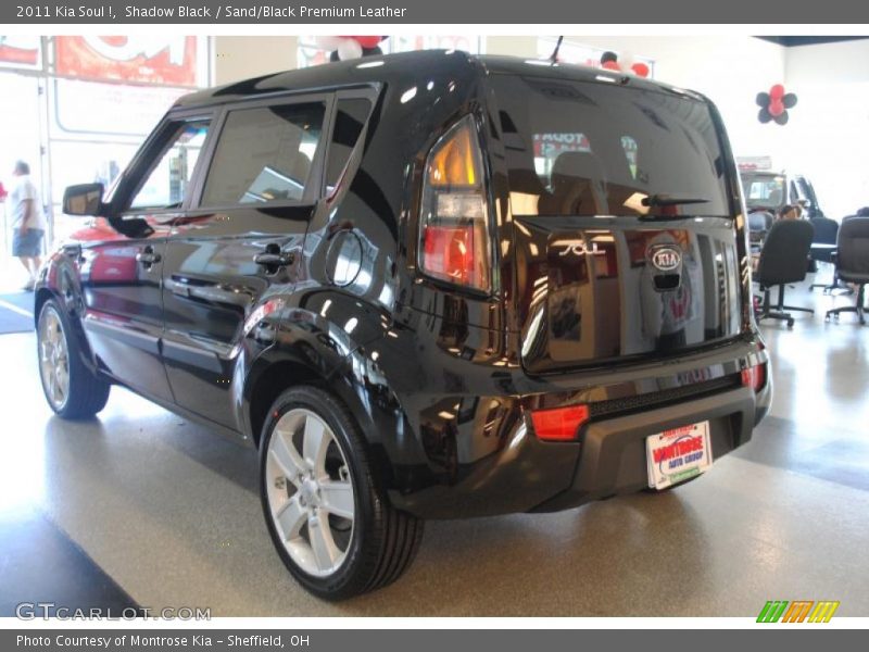 Shadow Black / Sand/Black Premium Leather 2011 Kia Soul !