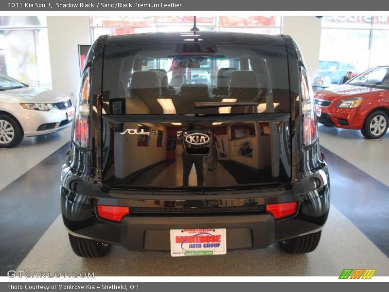 Shadow Black / Sand/Black Premium Leather 2011 Kia Soul !