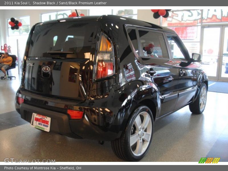 Shadow Black / Sand/Black Premium Leather 2011 Kia Soul !