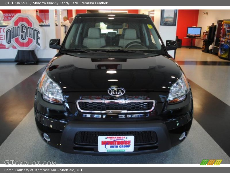 Shadow Black / Sand/Black Premium Leather 2011 Kia Soul !