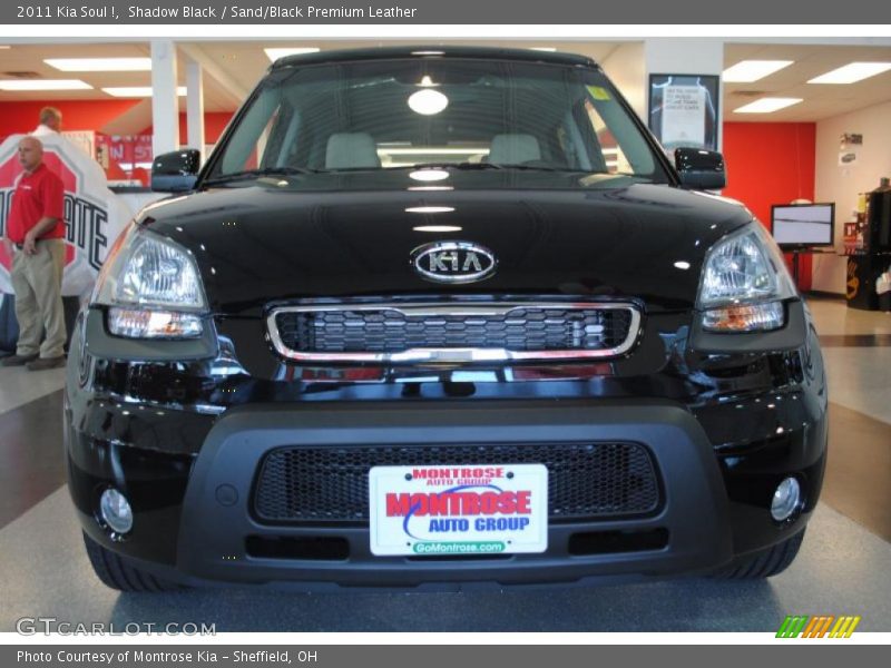 Shadow Black / Sand/Black Premium Leather 2011 Kia Soul !