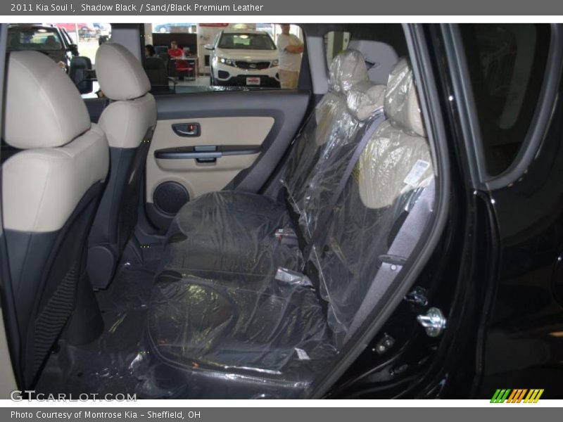 Shadow Black / Sand/Black Premium Leather 2011 Kia Soul !