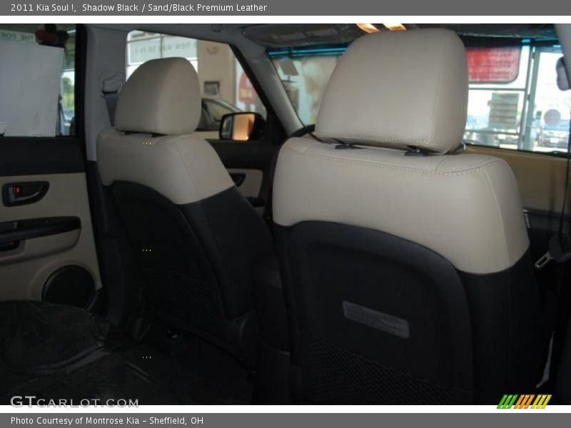 Shadow Black / Sand/Black Premium Leather 2011 Kia Soul !