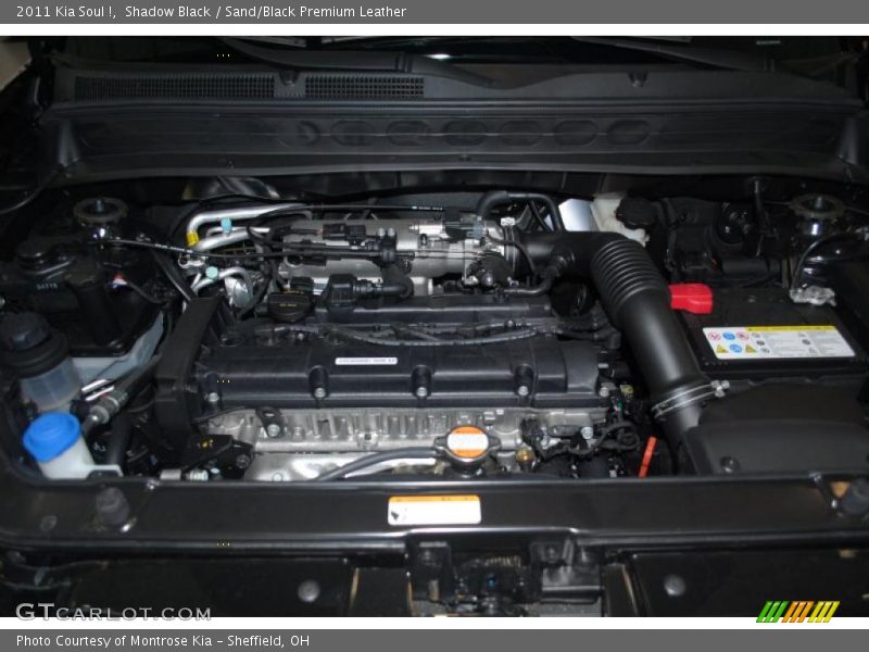 Shadow Black / Sand/Black Premium Leather 2011 Kia Soul !