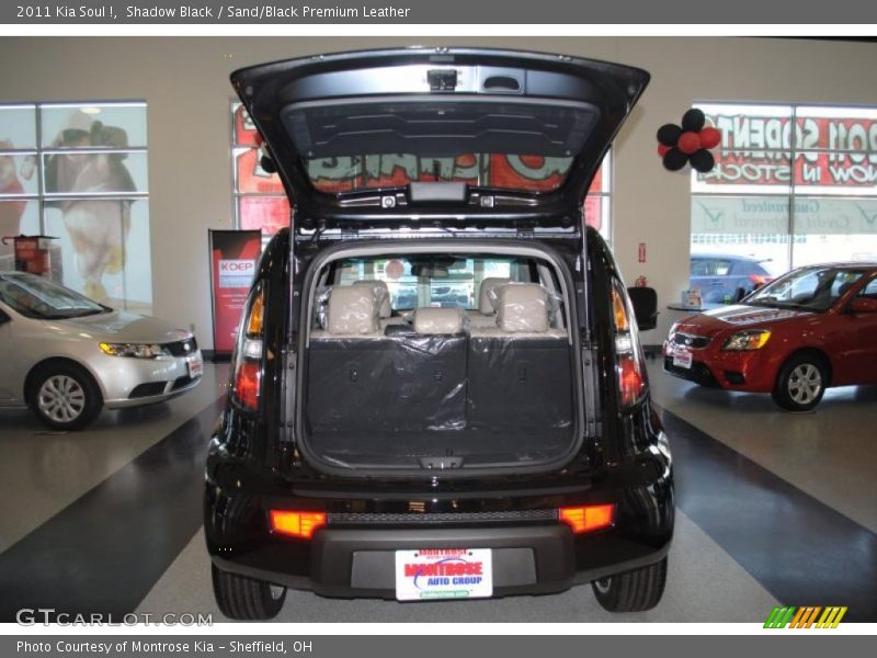 Shadow Black / Sand/Black Premium Leather 2011 Kia Soul !